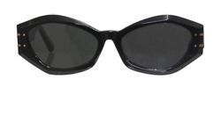 Gafas de Sol Diorsignature B1U Mariposa, Negro, 10A0, Case, Box, 5